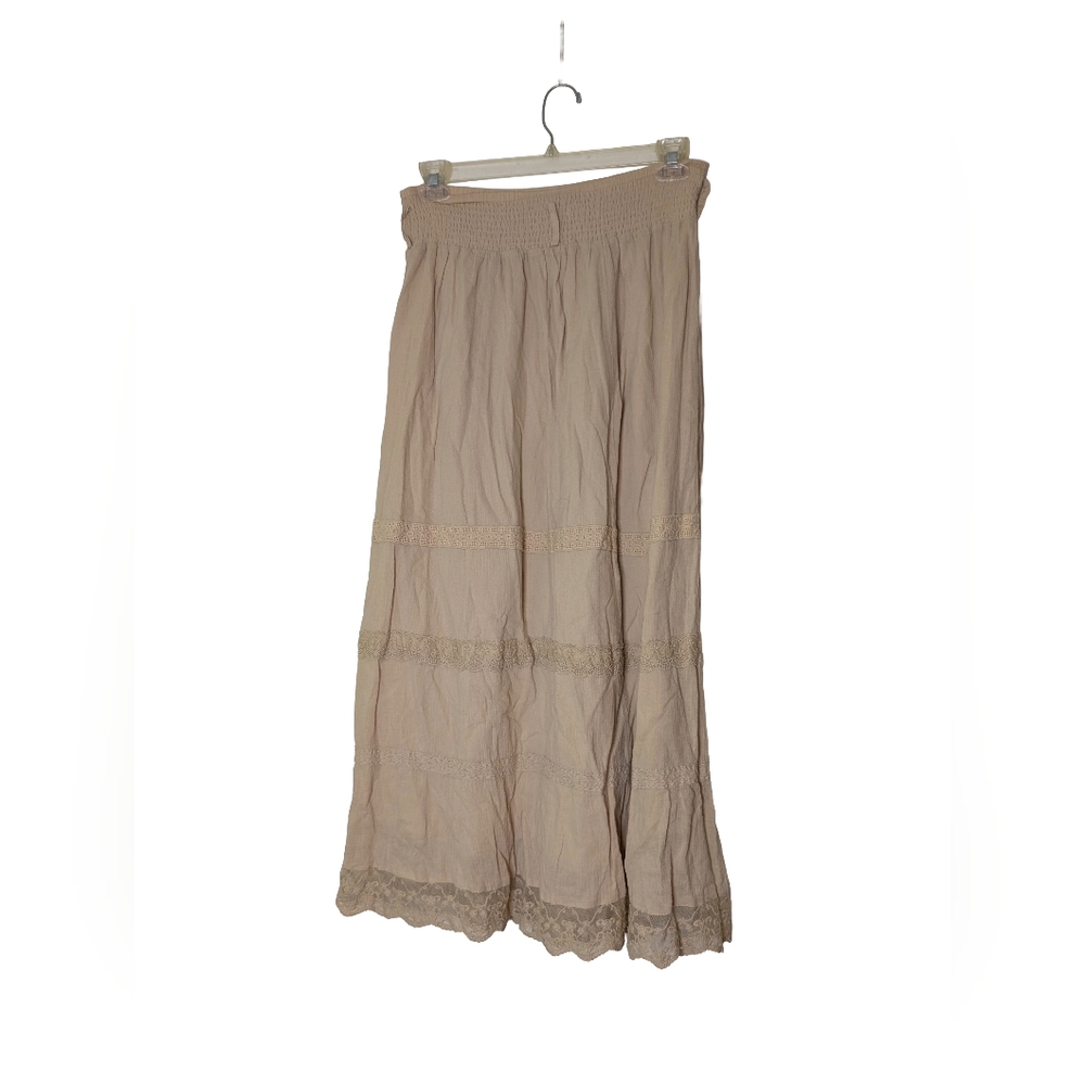 dressbarn Light Beige Maxi Skirt - Picture 2 of 3